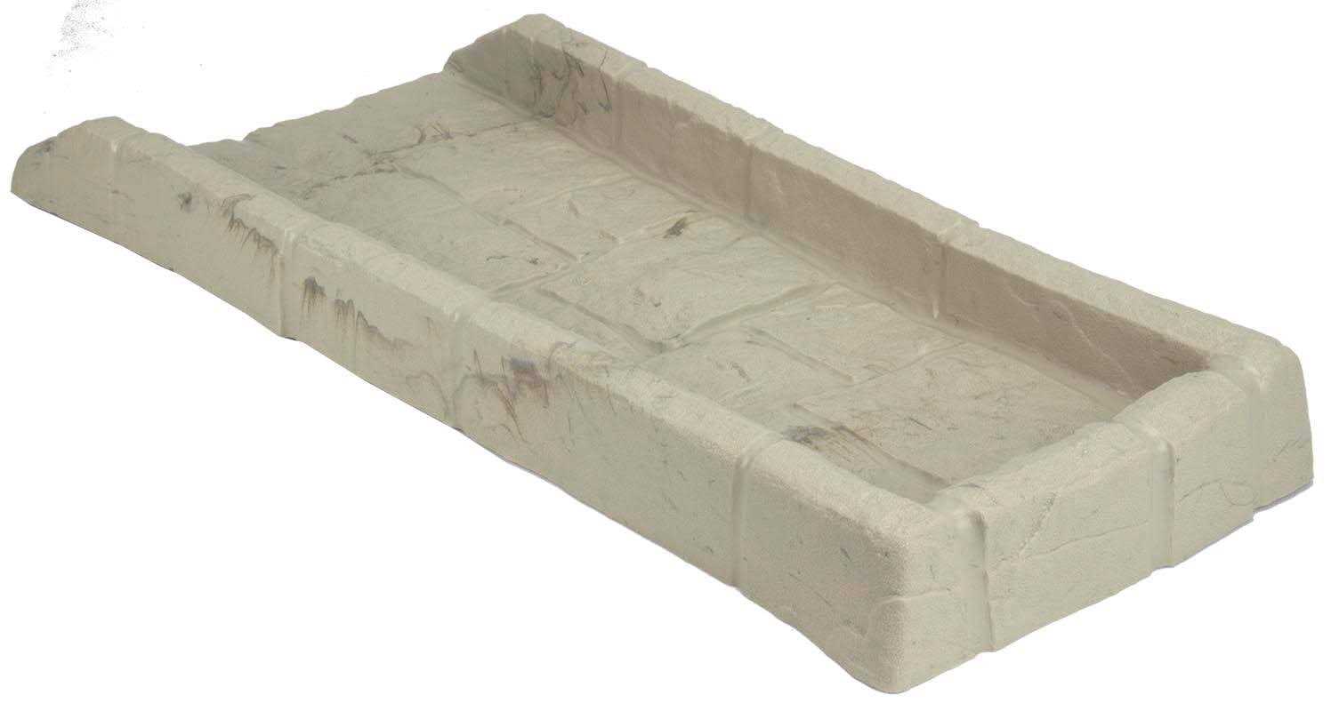 Suncast Decorative Rain Gutter Downspout Splash Block - Cheap Fitting