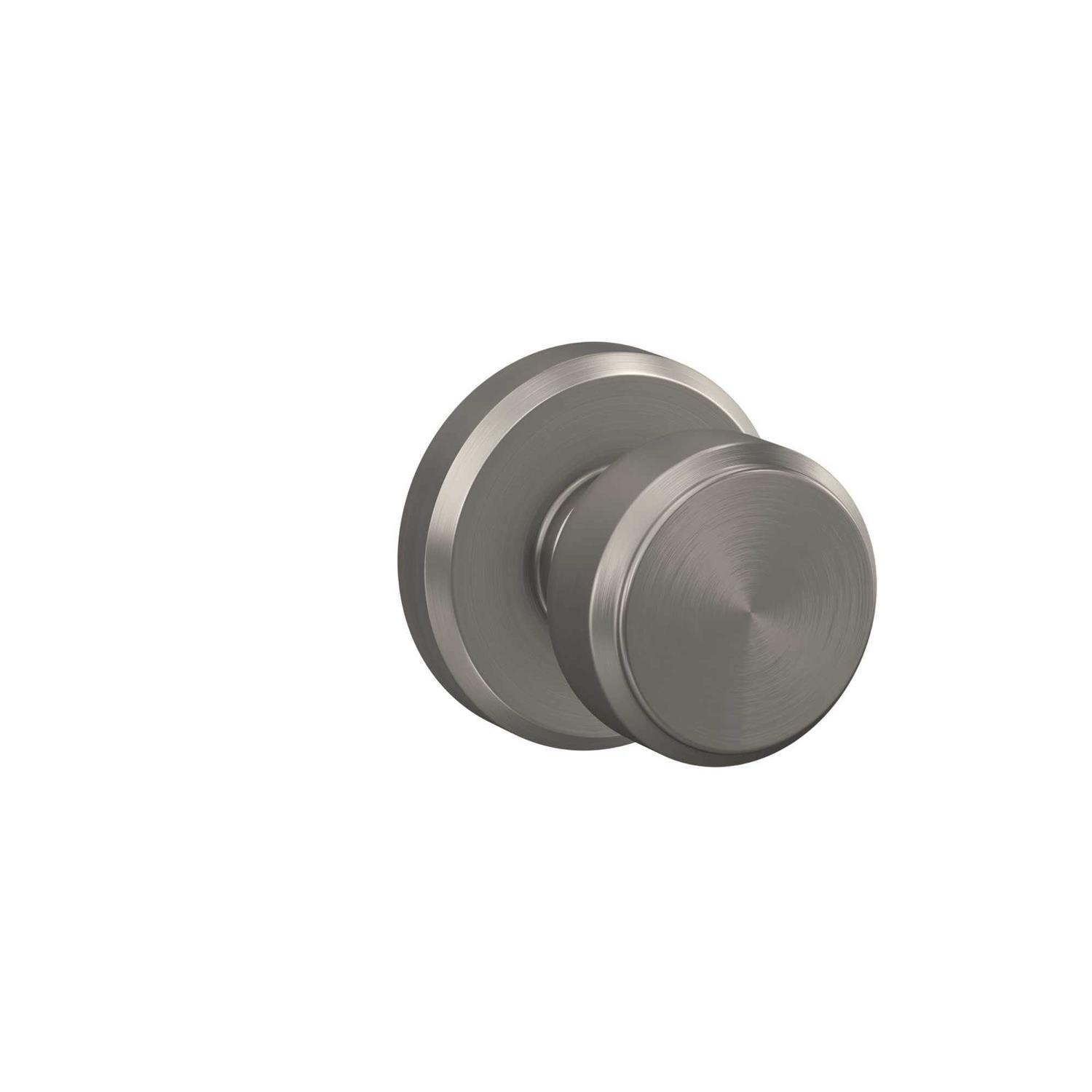 Bowery Knob with Greyson Trim Non-Turning Lock Schlage - Cheap Fitting