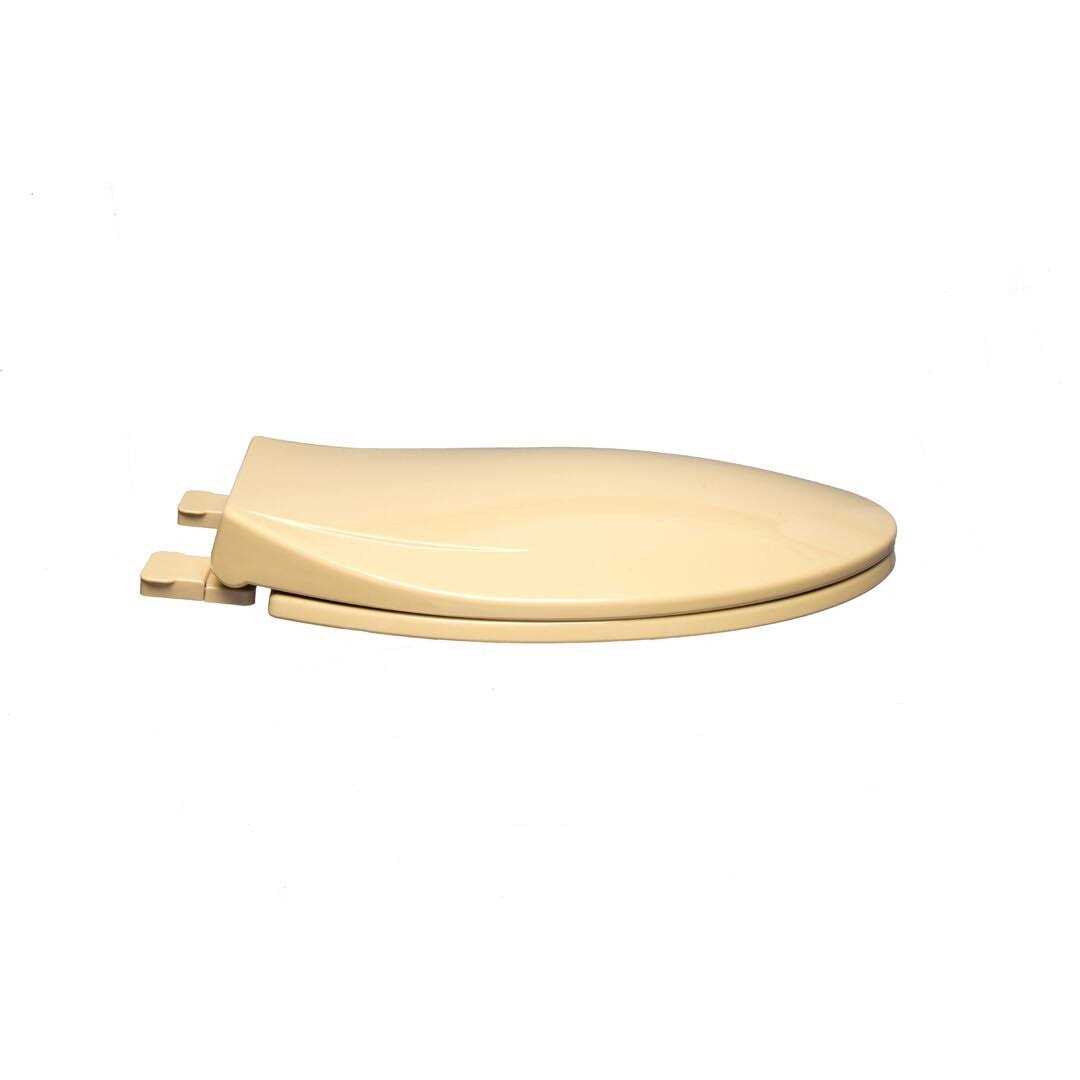 Plumbing Technologies Slow Close Plastic Elongated Contemporary Design Toilet Seat 2F1E6 - Cheap Fitting