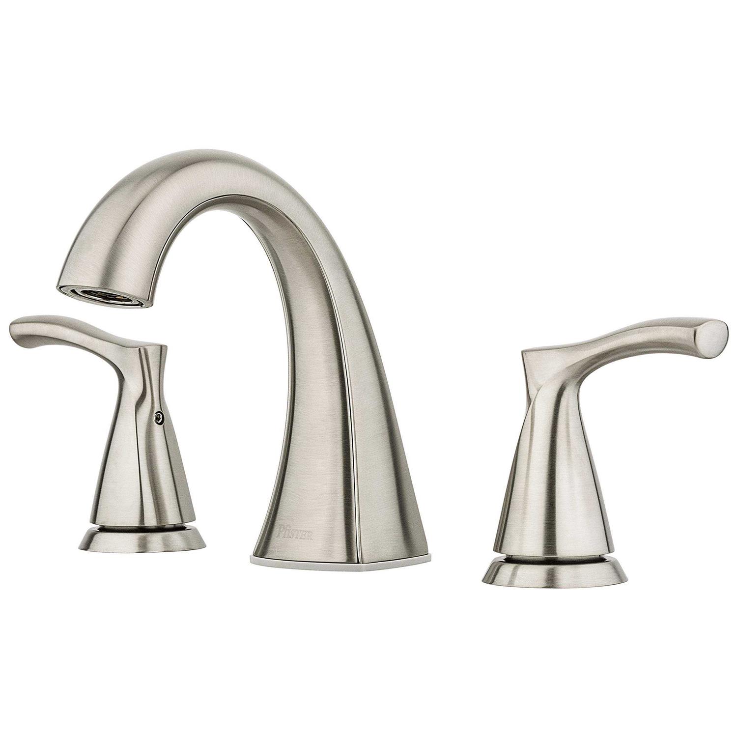 Pfister Masey Brushed Nickel 2-Handle Widespread Bathroom Faucet - Cheap Fitting