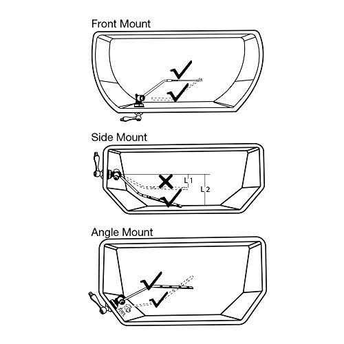 Toilet Handle Replacement Flush Lever by LDR Global Repair Replace Tank Flush Handles with Matching Bath Decor Parts - Cheap Fitting