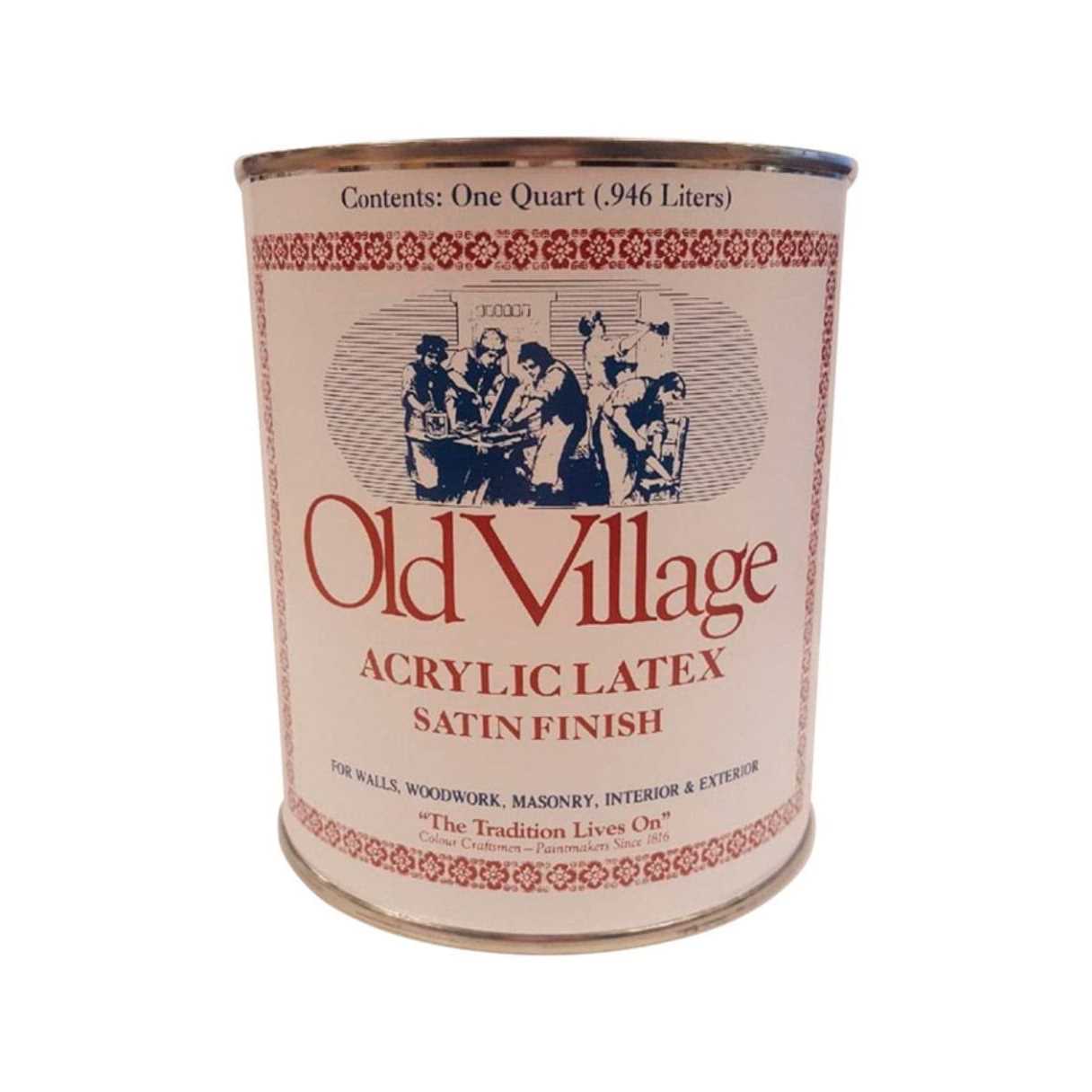 Old Village Acrylic Paint - Cheap Fitting