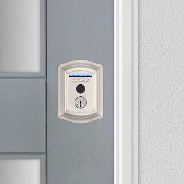 Kwikset Halo Touch Traditional Fingerprint WiFi Smart Lock Deadbolt Feat SmartKey Security Tustin Lever - Cheap Fitting
