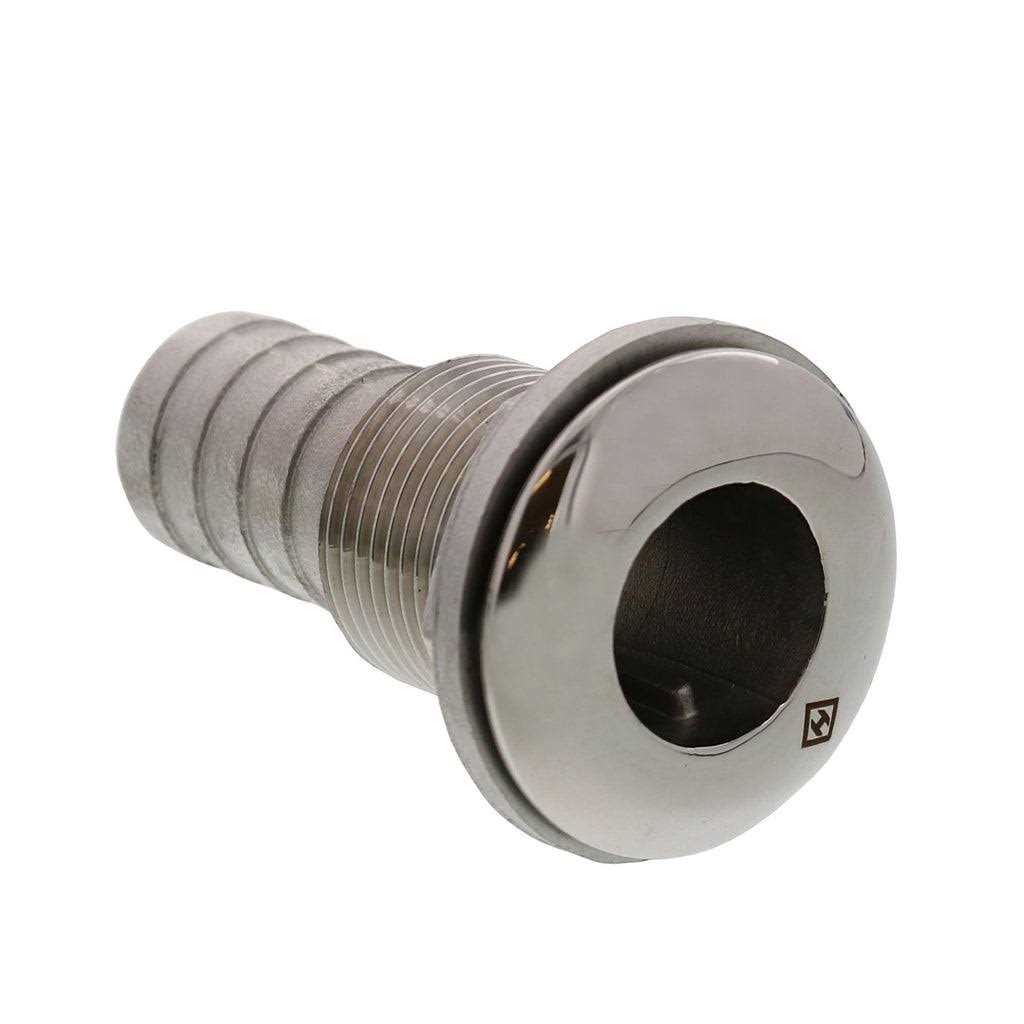 Stainless Steel Low Profile Thru Hull Fitting Hose Connection - Cheap Fitting