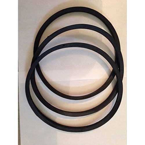 NEW 3 Belt Replacement SET After Market Delta 49-124 Drive SET 3450 Rpm Motor - Cheap Fitting