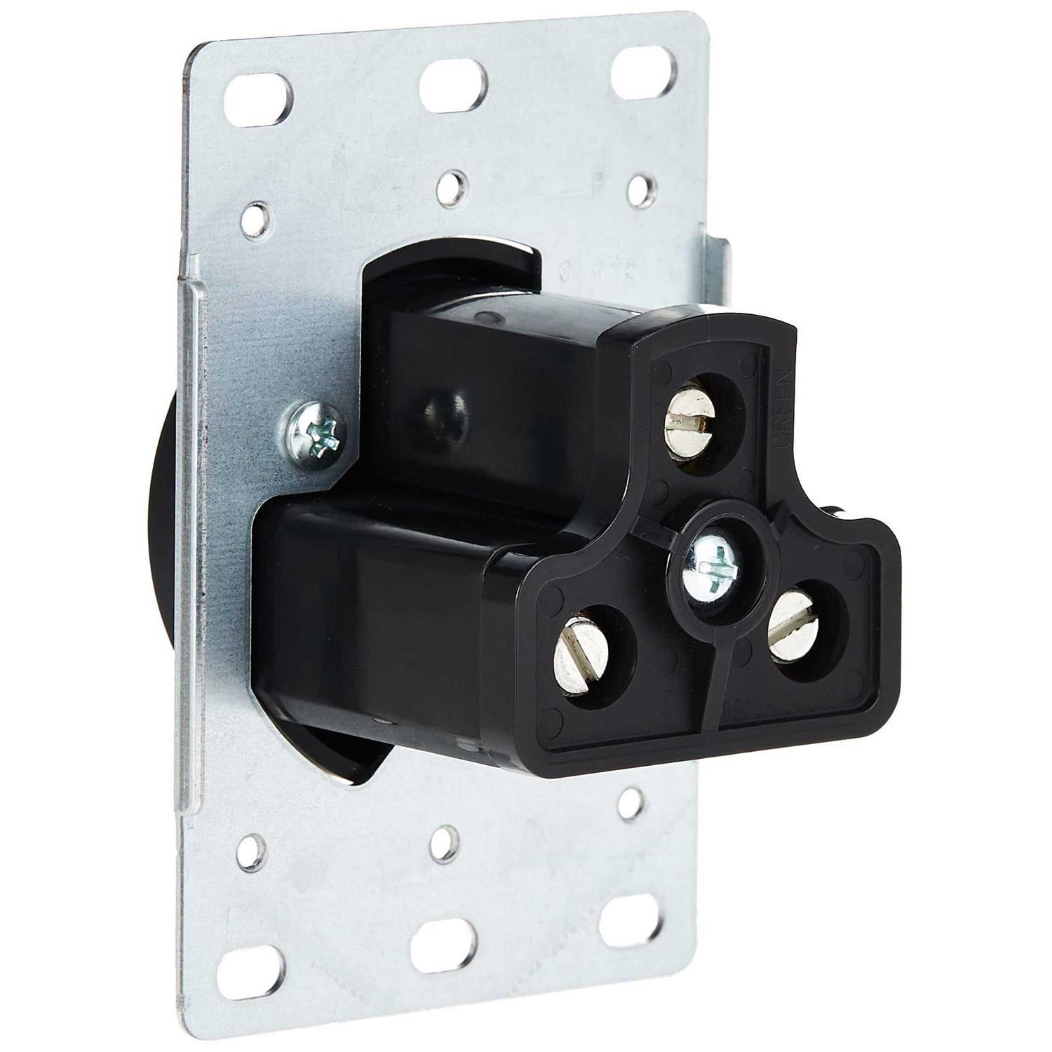 Pass & Seymour 3804 Straight Blade Single Receptacle - Cheap Fitting