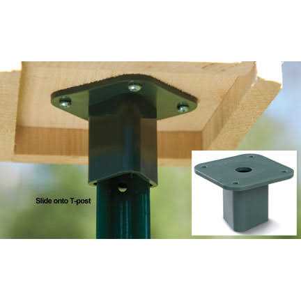 Songbird Essentials T Post Mounting Plate - Cheap Fitting