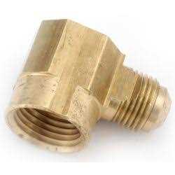 Dial 1/4 in. H Orange Brass Delrin Sleeve and Poly Tube Brass Insert 9512 - Cheap Fitting