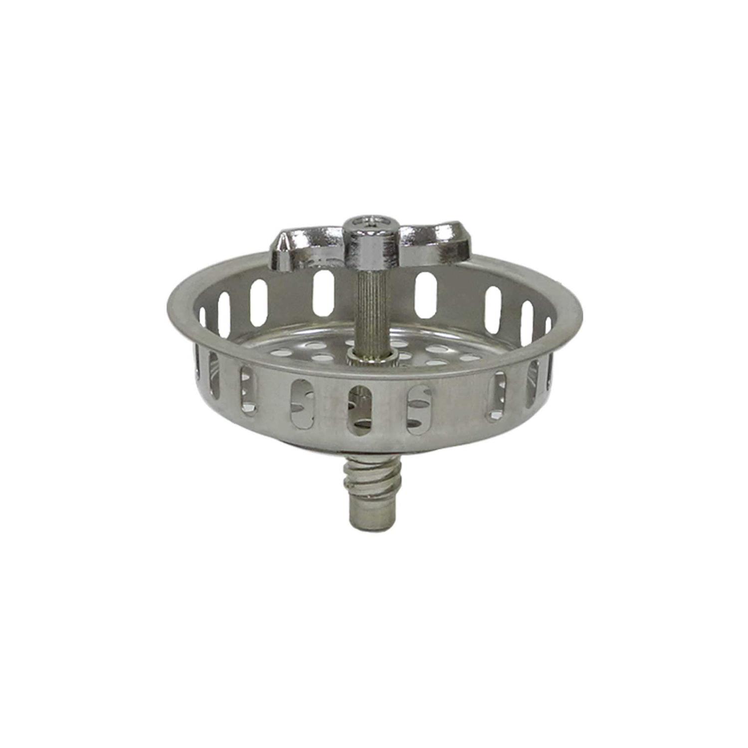 Twist Lock Basket Strainer Replacement for 3-1/2 Spin and Seal Drains W/Threaded Stopper - Cheap Fitting