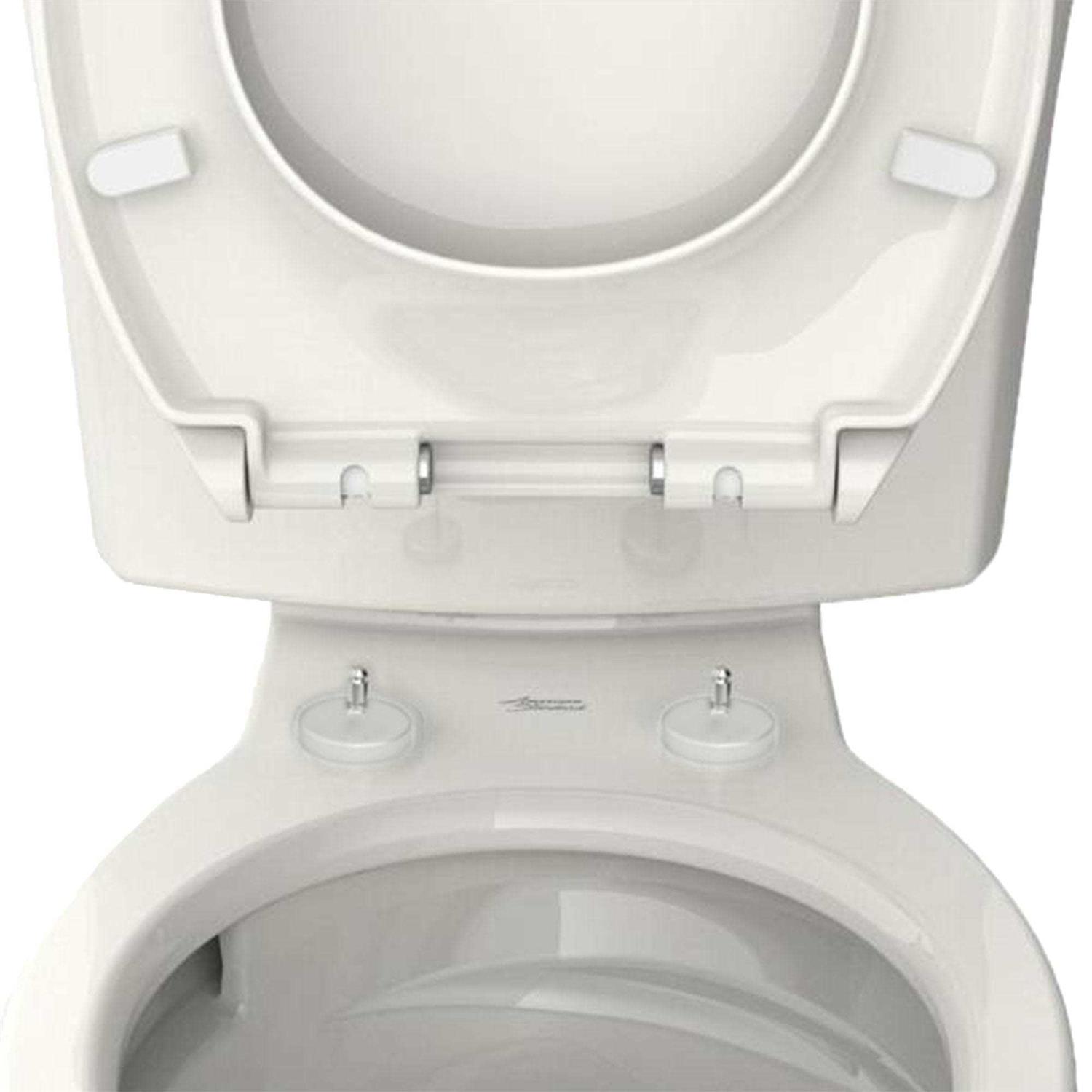 American Standard Contemporary Slow-Close Closed Front Toilet Seat with TriVantage - Cheap Fitting