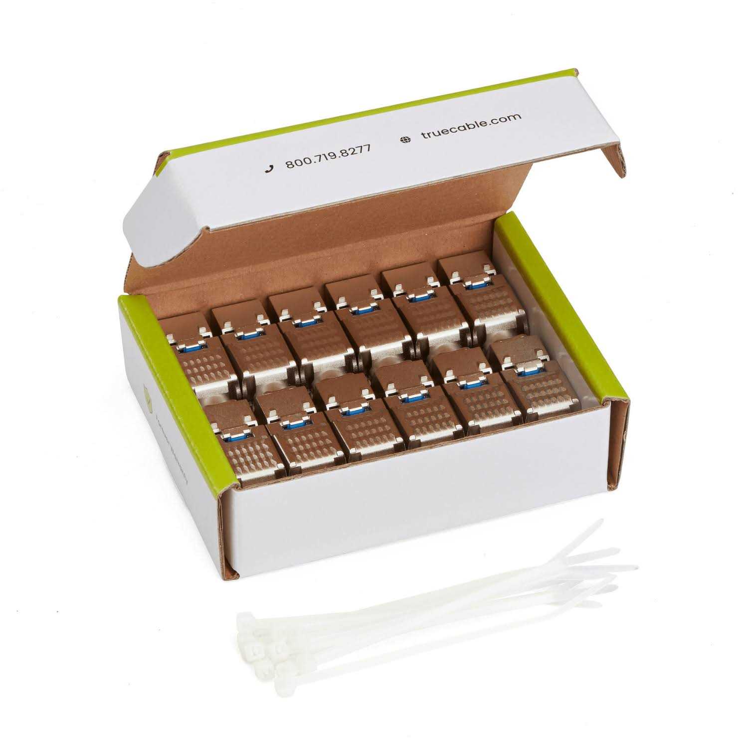 trueCABLE Toolless Component Grade Keystone Jack - Cheap Fitting