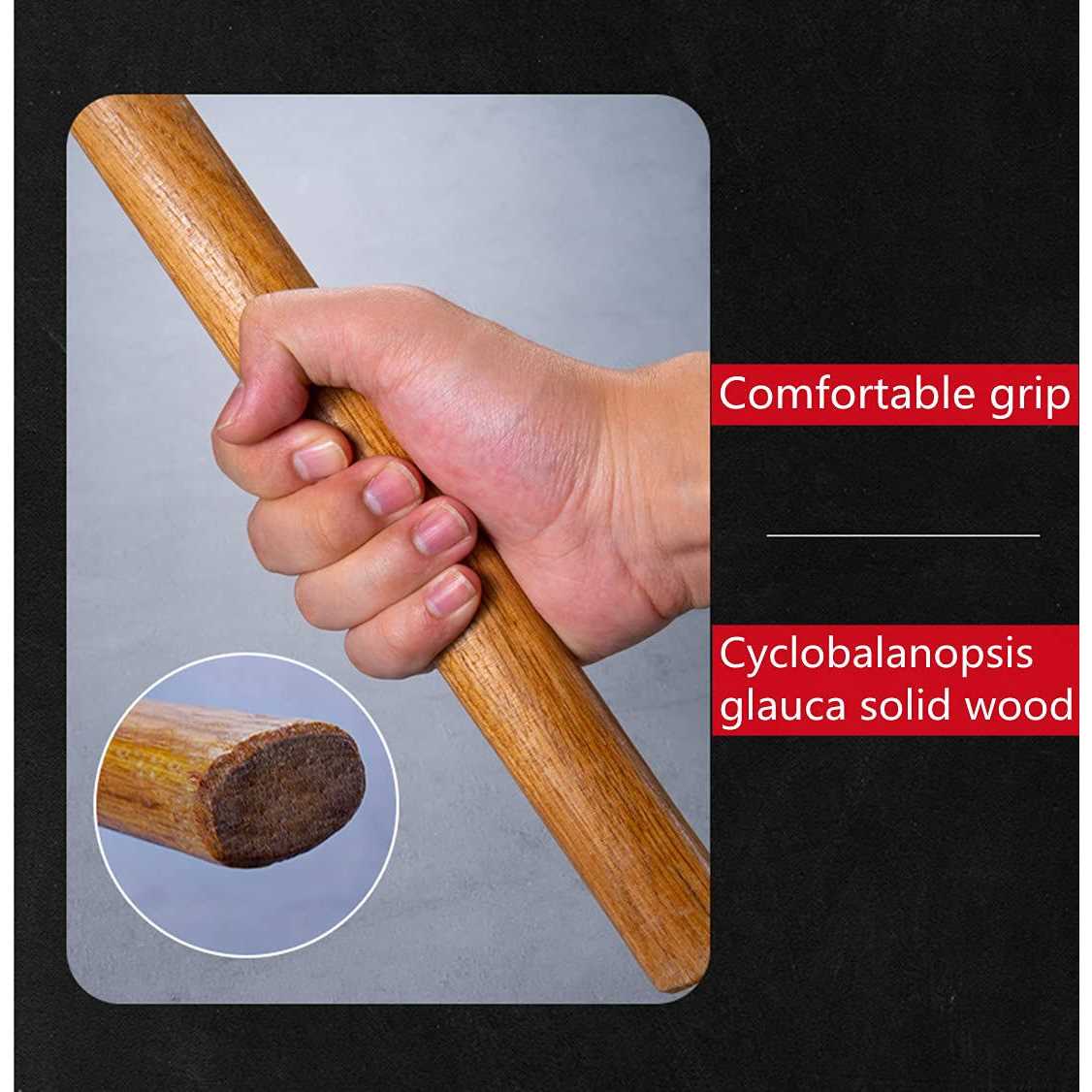 icross-ep Garden Pick Mattock Hoe, Pickaxe Heavy Duty Pick Axe Hand Tool for Transplanting Digging Planting Loosening Soil Camping or Prospecting - Cheap Fitting