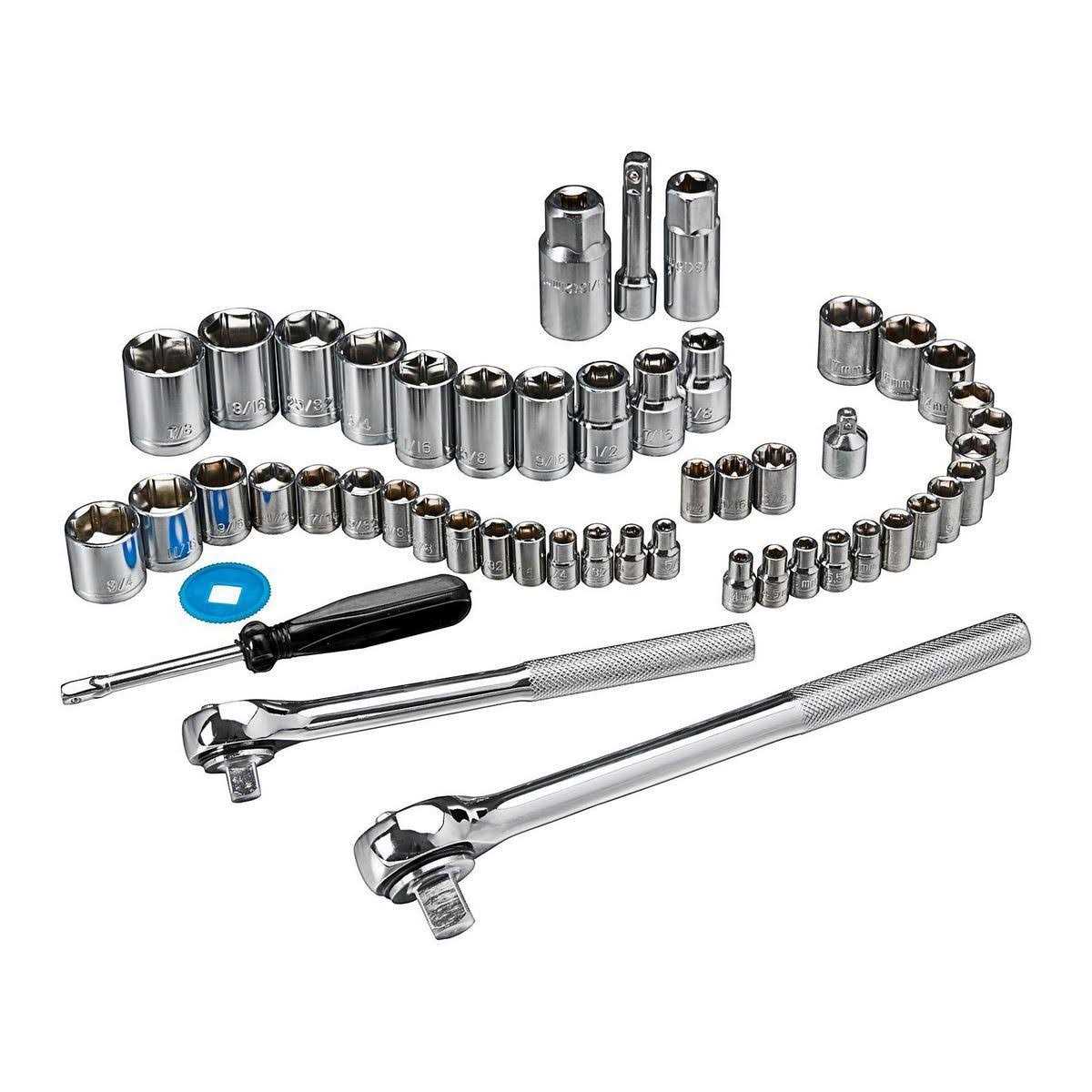 Pittsburgh SAE & Metric Socket Set - Cheap Fitting