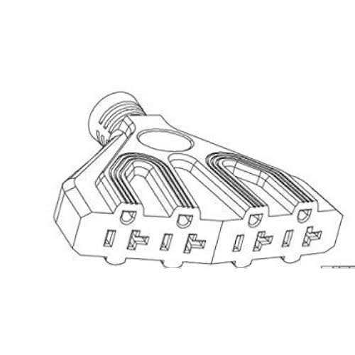 S7 50 Amp to 110 Adapter 240v to 120v Adapter 4 Prong Nema 14-50p Male to 4x 5-20r Household Outlet Female 1.8FT - Cheap Fitting