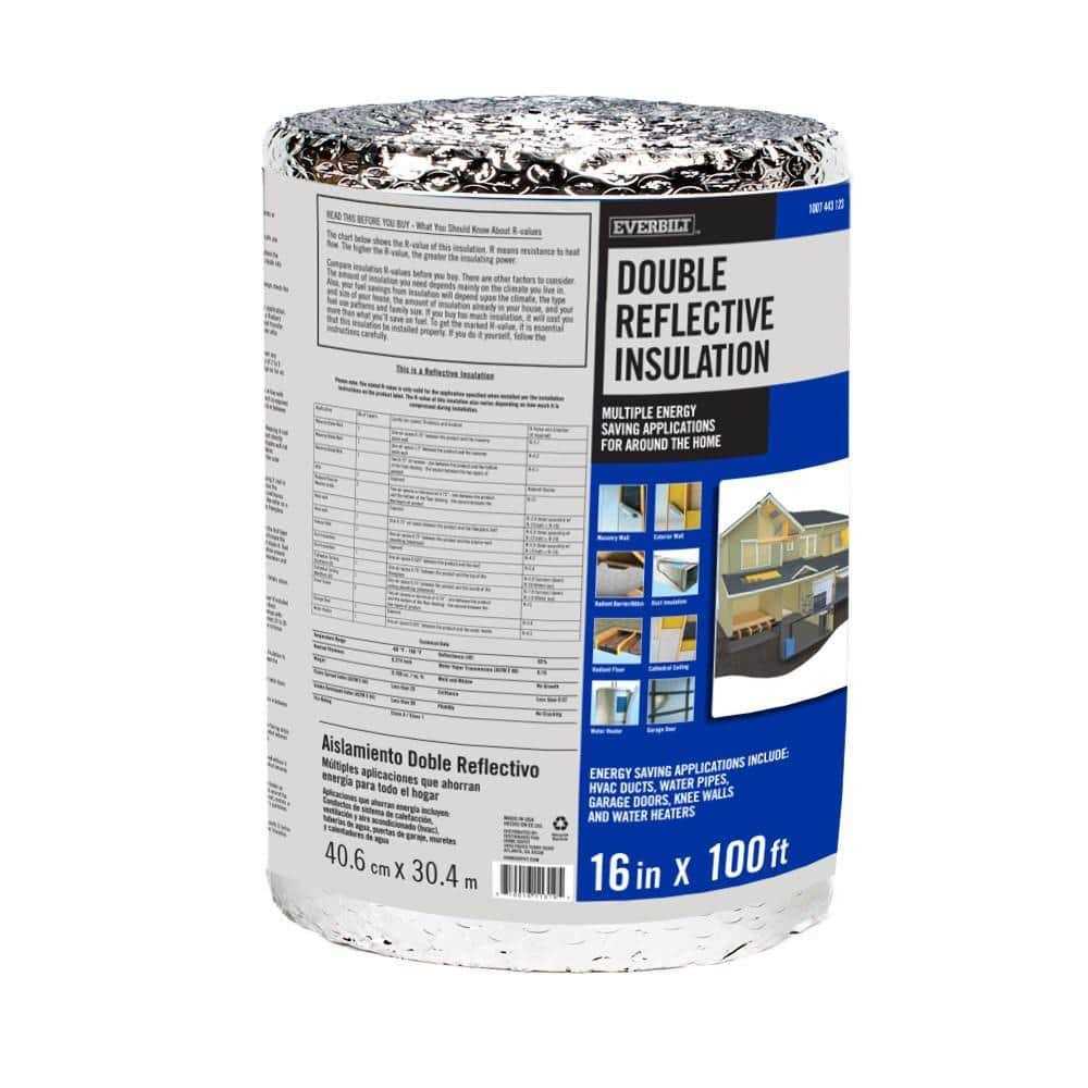 Everbilt Double Reflective Insulation Radiant Barrier - Cheap Fitting