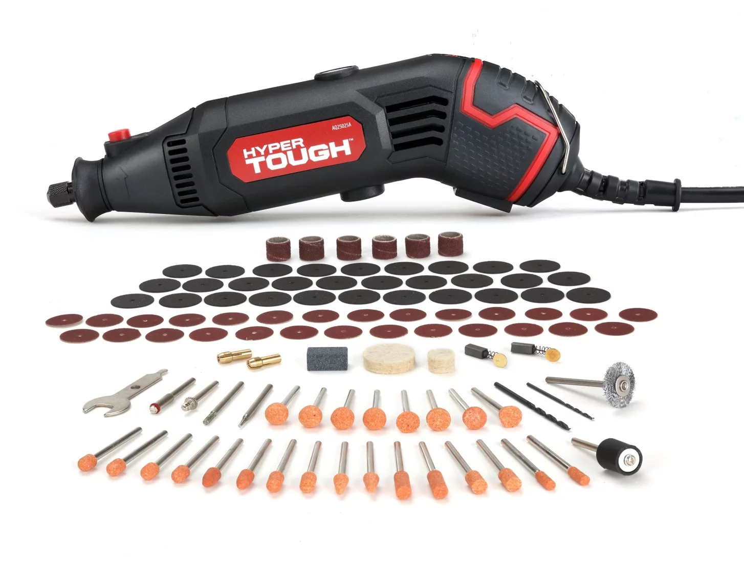 Hyper Tough Rotary Tool & 208-Piece Rotary Tool Accessory Kit - Cheap Fitting