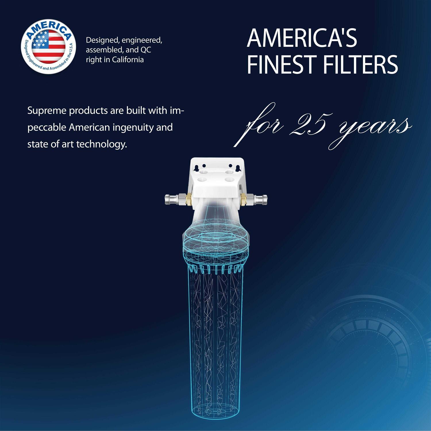 APEC Water Systems APEC High Capacity Under-Sink Water Filter System CS-2500 - Cheap Fitting