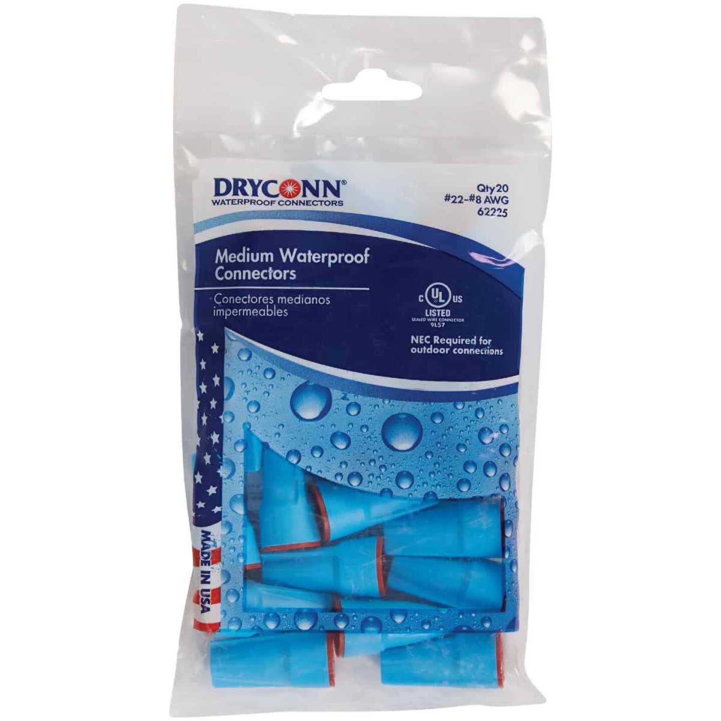 King Innovation 62225 Insulated Waterproof Wire Connector Aqua/Red - Cheap Fitting