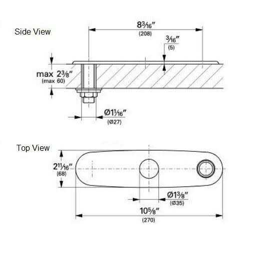 Grohe 07555000 Escutcheon - Cheap Fitting