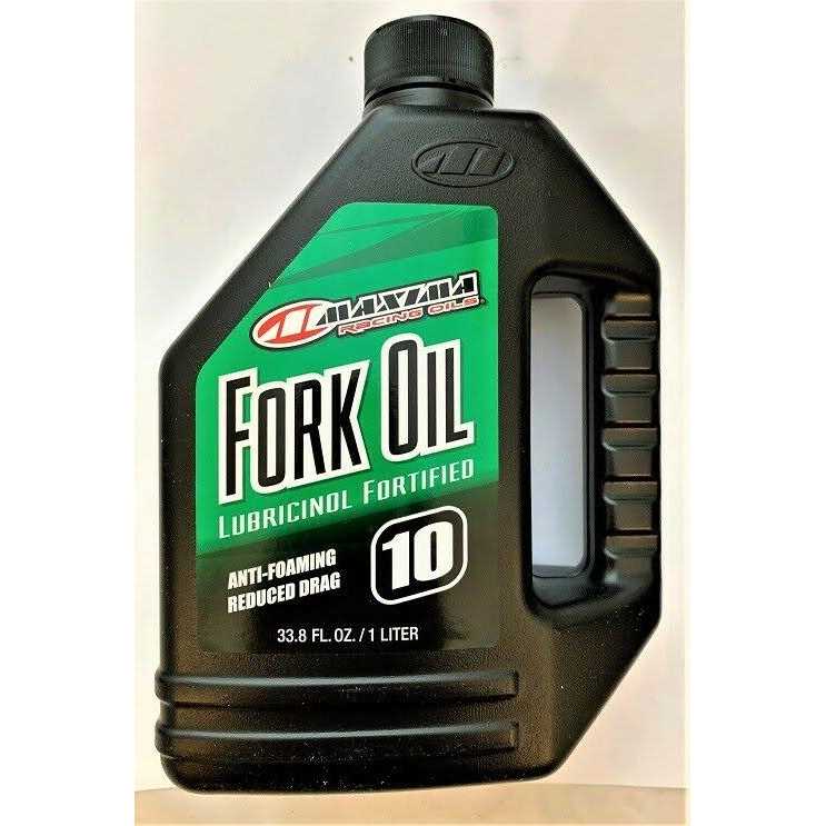 Maxima 55901 Std Fork Oil 10wt Liter - Cheap Fitting