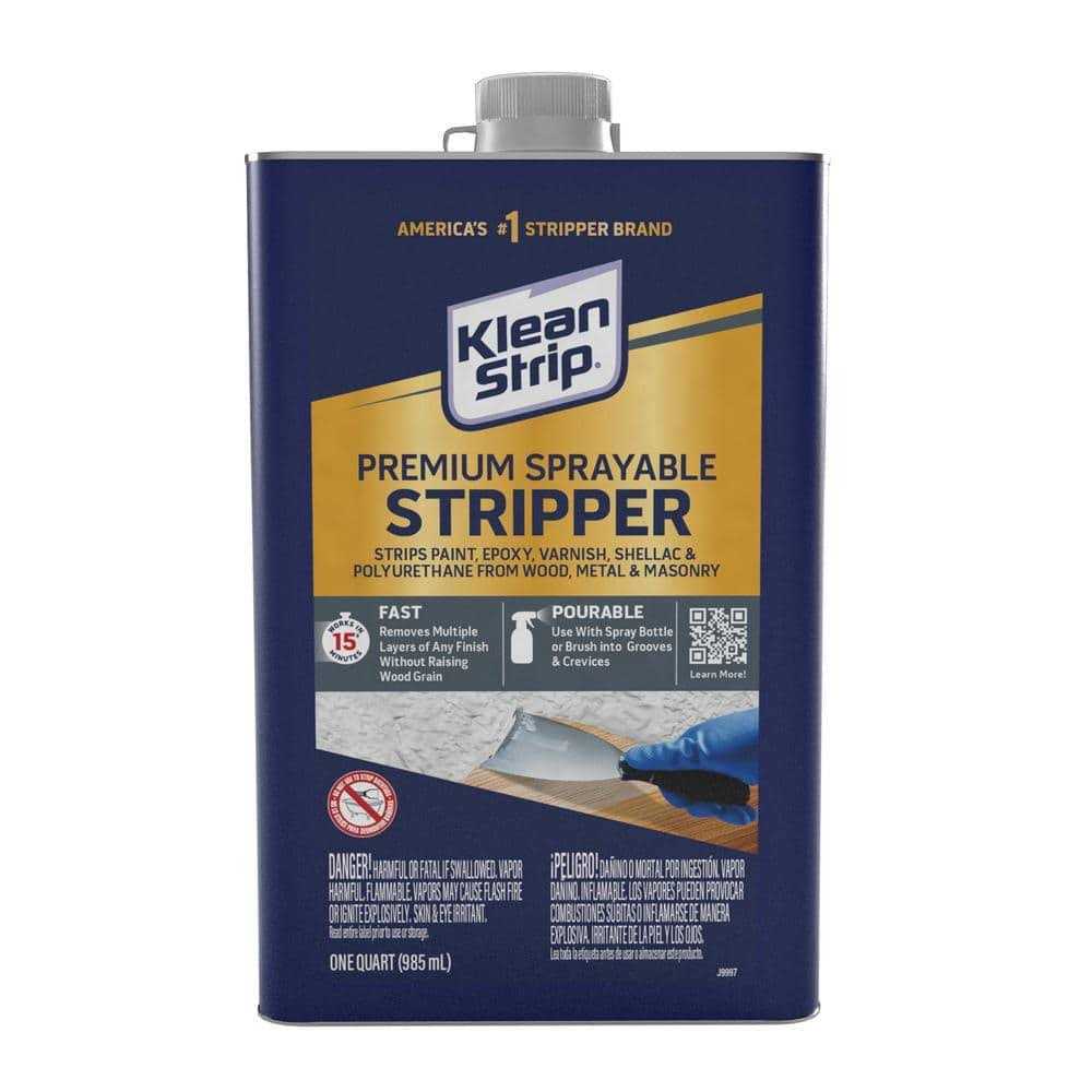 Klean-Strip 1-Quart Paint & Varnish Sprayable Stripper - Cheap Fitting
