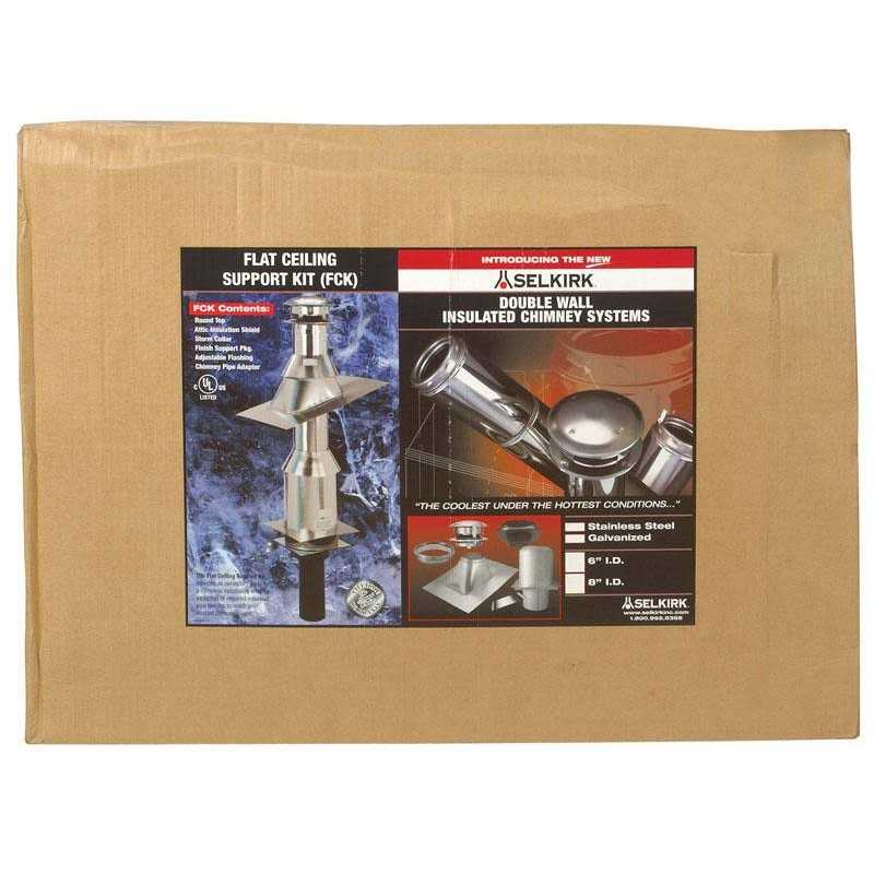 Selkirk Flat Ceiling Support Kit - Cheap Fitting