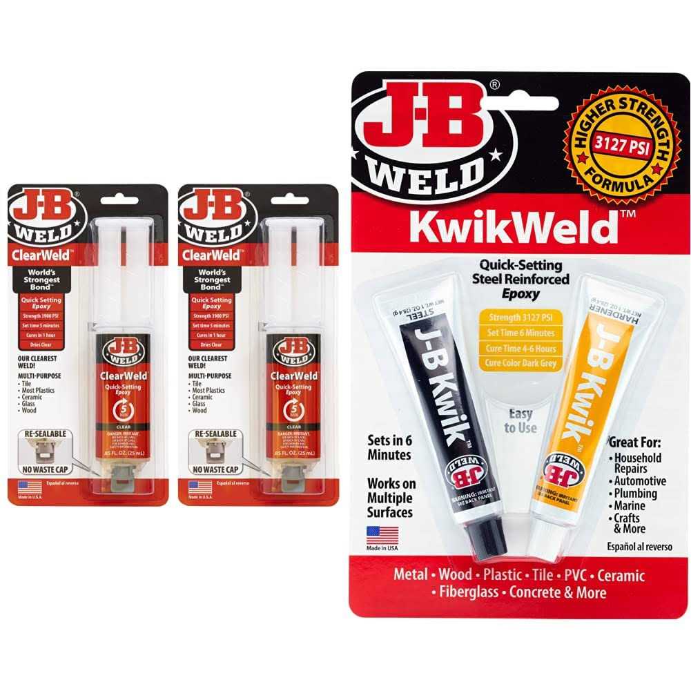 J-B Weld ClearWeld Epoxy Syringe - Cheap Fitting