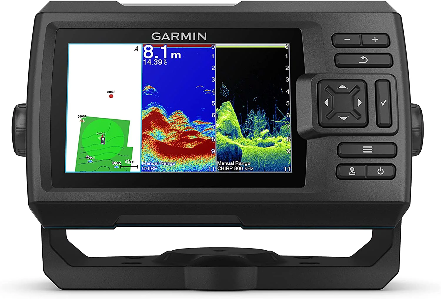 Garmin STRIKER Vivid 5cv 5 Fishfinder with CHIRP Sonar & GT20-TM Transducer - Cheap Fitting