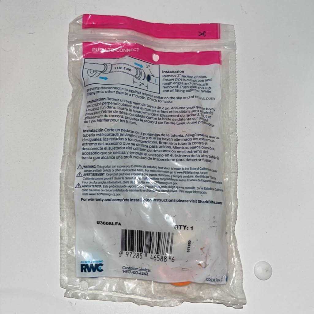 Sharkbite Slip Coupling - Cheap Fitting