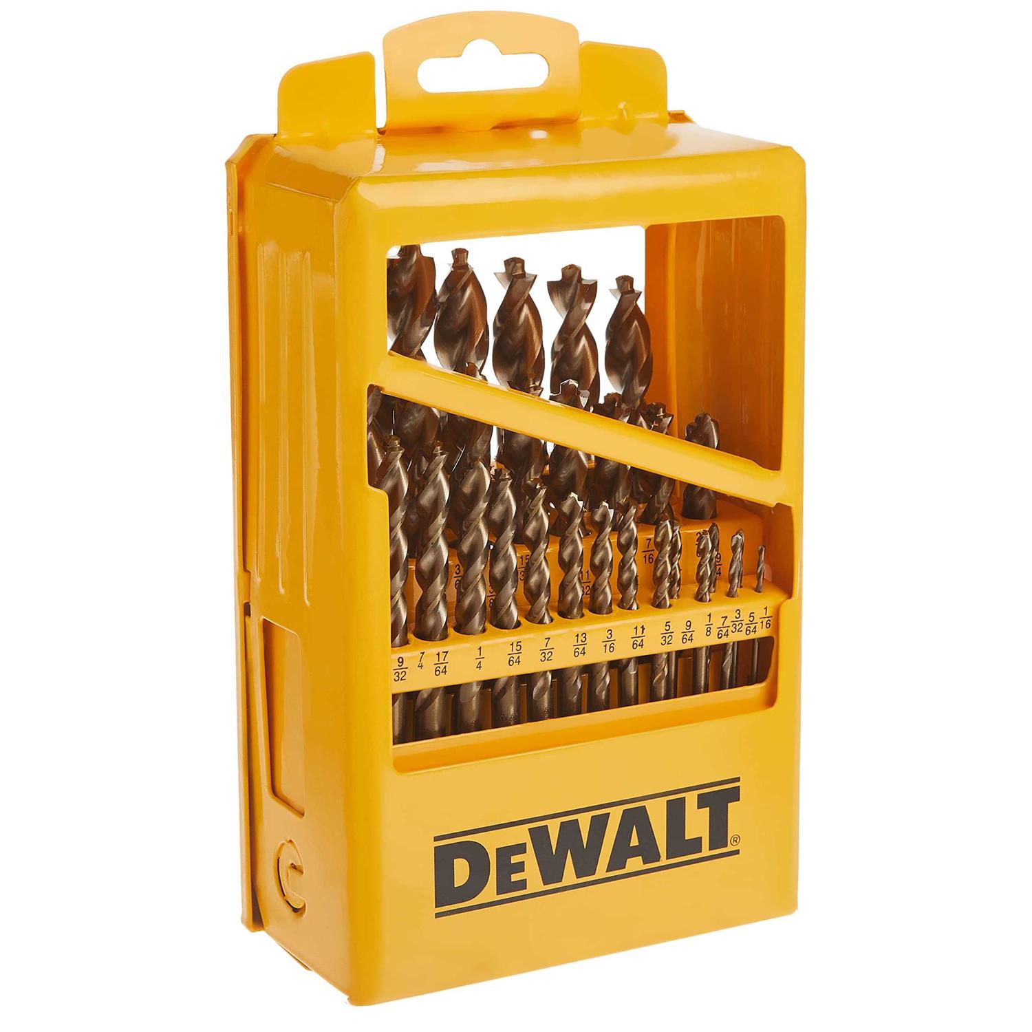 Dewalt 29 Piece Pilot Point Drill Bit Set DW1969 - Cheap Fitting