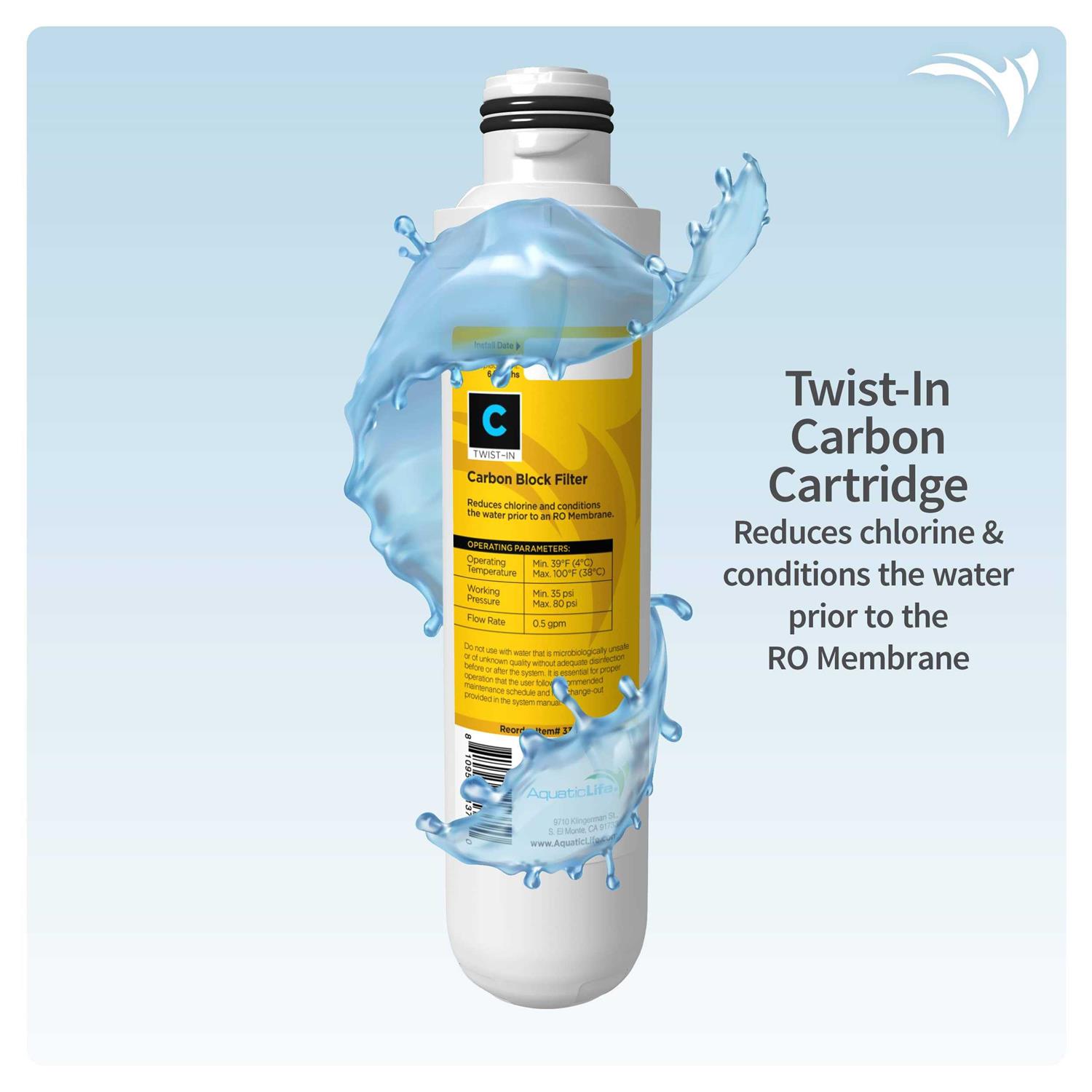Aquatic Life Twist-In Replacement Pack Cartridges - Cheap Fitting