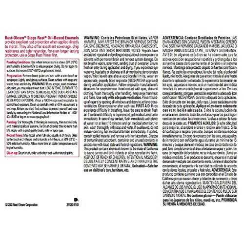 Rust-Oleum Stops Rust Protective Enamel - Cheap Fitting