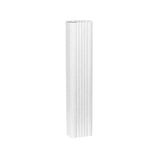 Amerimax Aluminum 15-in White Downspout Extension - Cheap Fitting