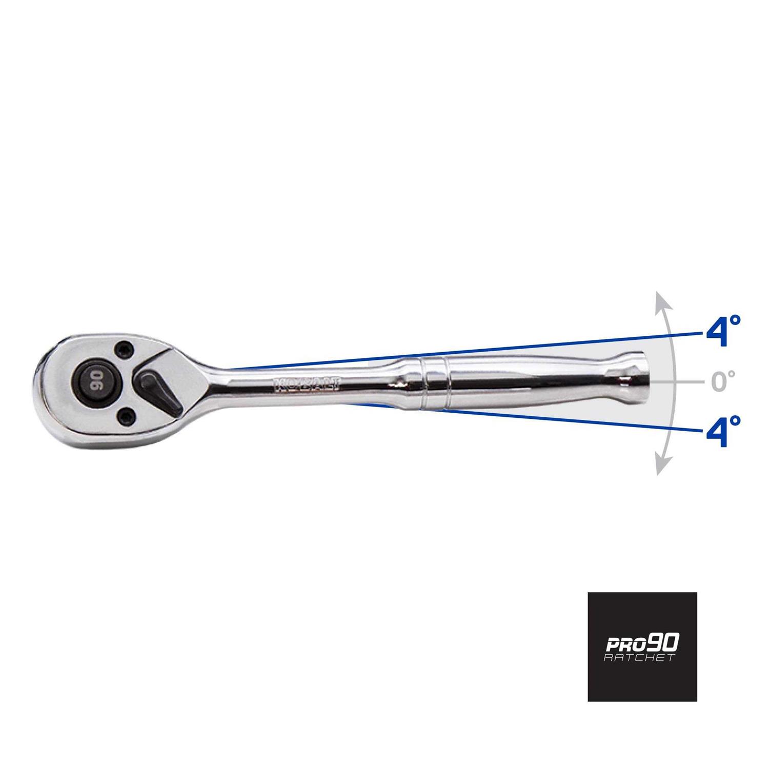 Kobalt 30-Piece Standard & Metric Combination Polished Chrome Mechanics Tool Set 86761 - Cheap Fitting