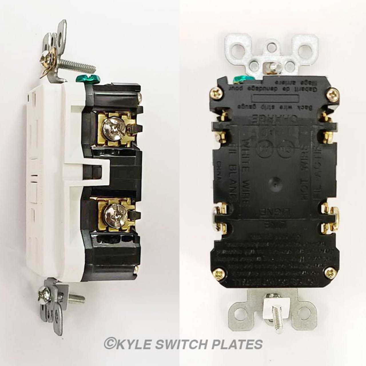 Leviton GFTR2-W Self-Test SmartlockPro Slim Tamper Resistant GFCI Receptacle - Cheap Fitting