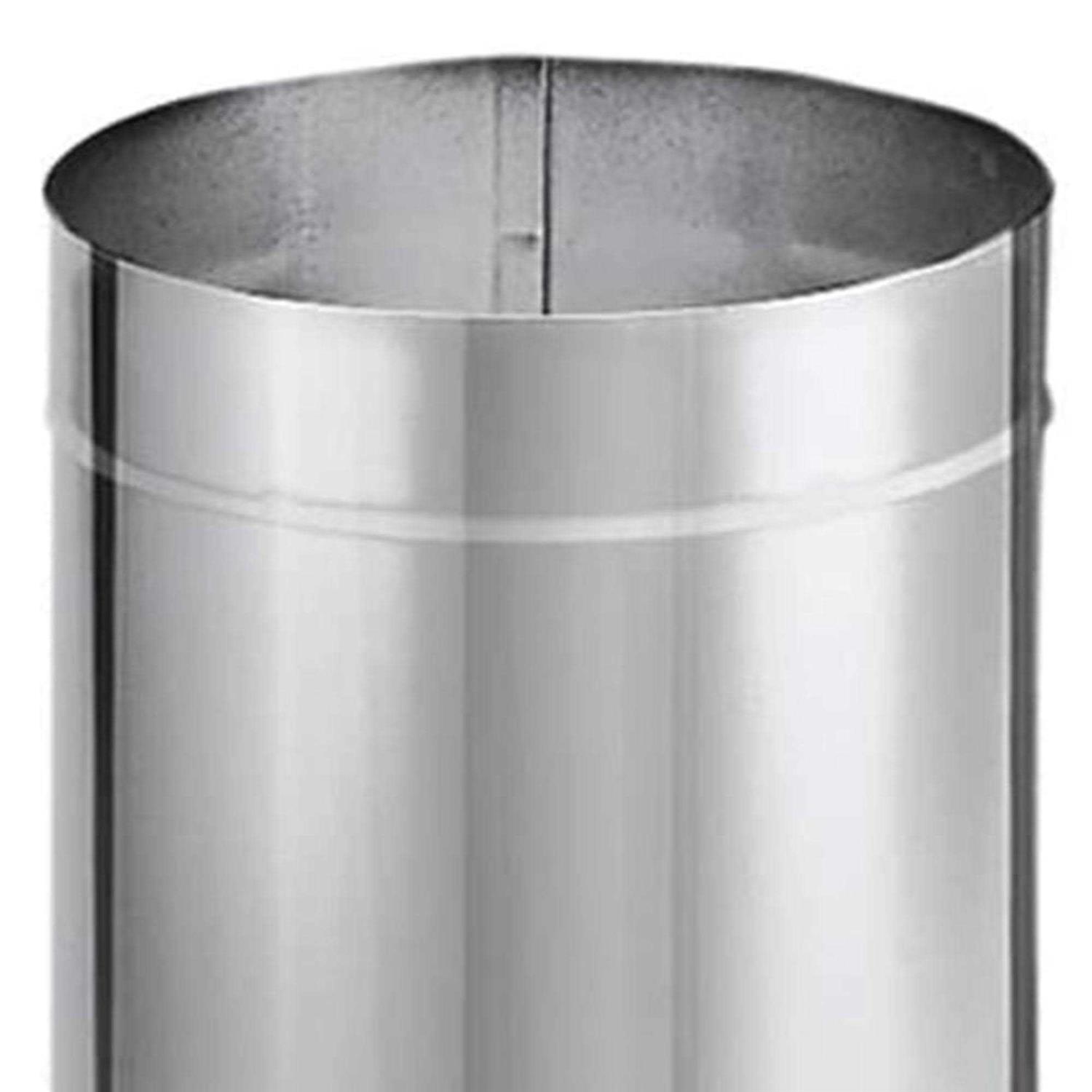 DuraVent DuraBlack Single Wall Stainless Steel Stove Pipe - Cheap Fitting