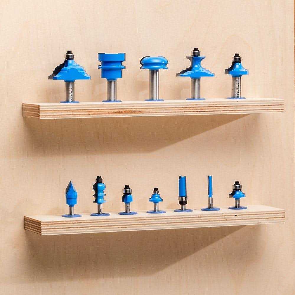 Rockler Router Bit Storage Inserts - Cheap Fitting