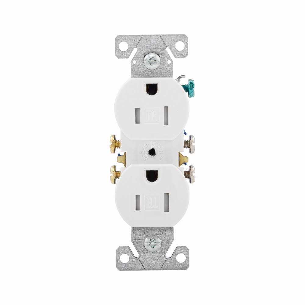 Eaton Wiring Devices TR270W-BOX Duplex Receptacle 2-Pole - Cheap Fitting