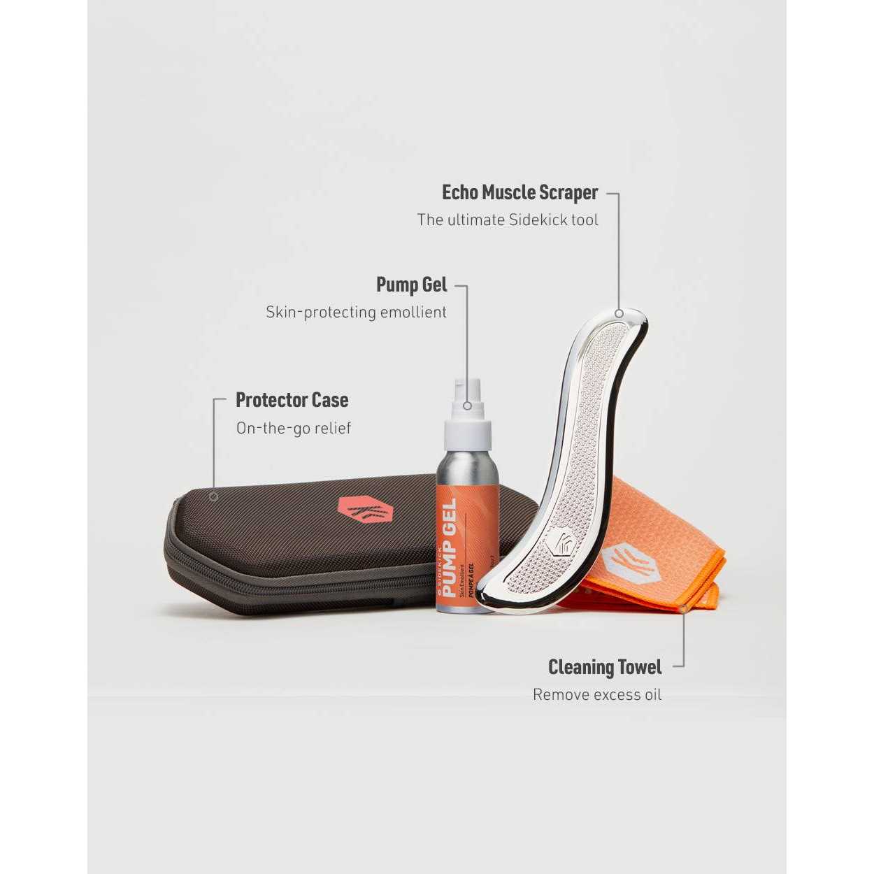 Echo Muscle Scraper Sidekick Stainless Steel - Cheap Fitting