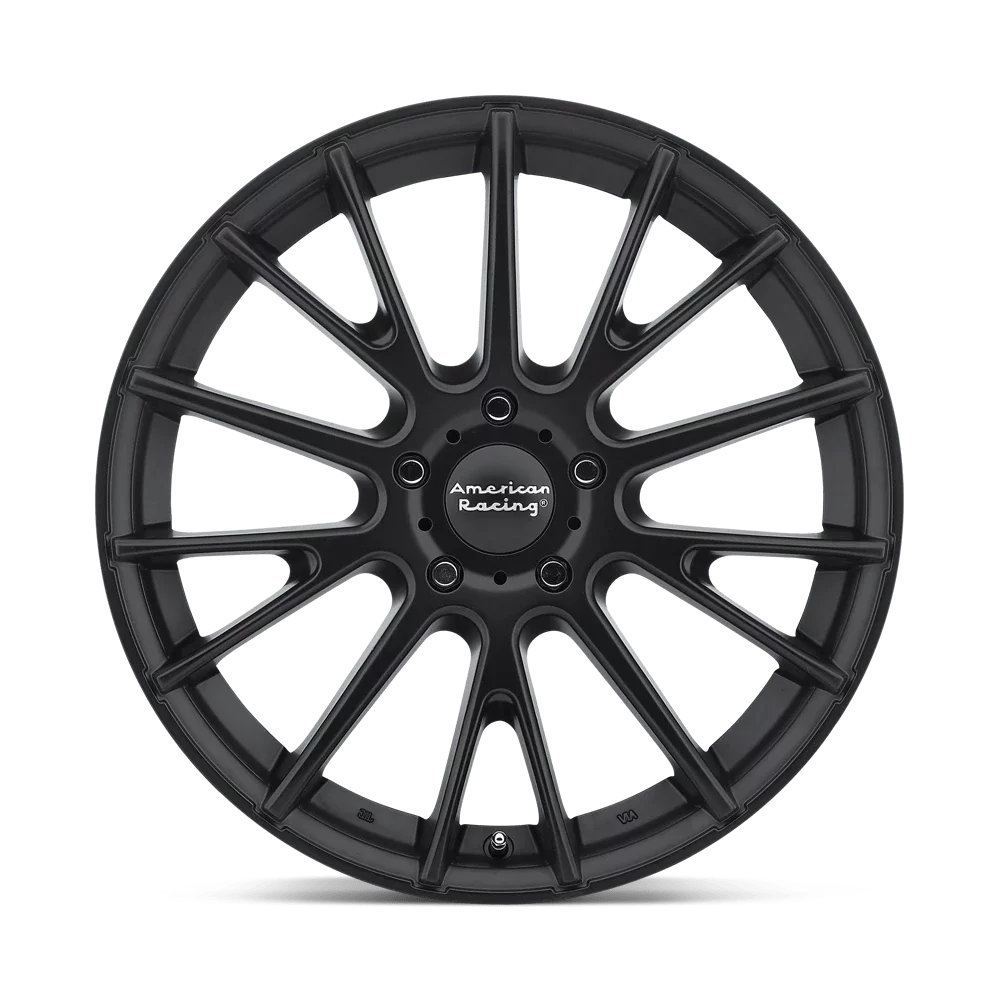 American Racing Aluminum Rim AR904 17X7in Satin Black Finish, AR90477012740 - Cheap Fitting