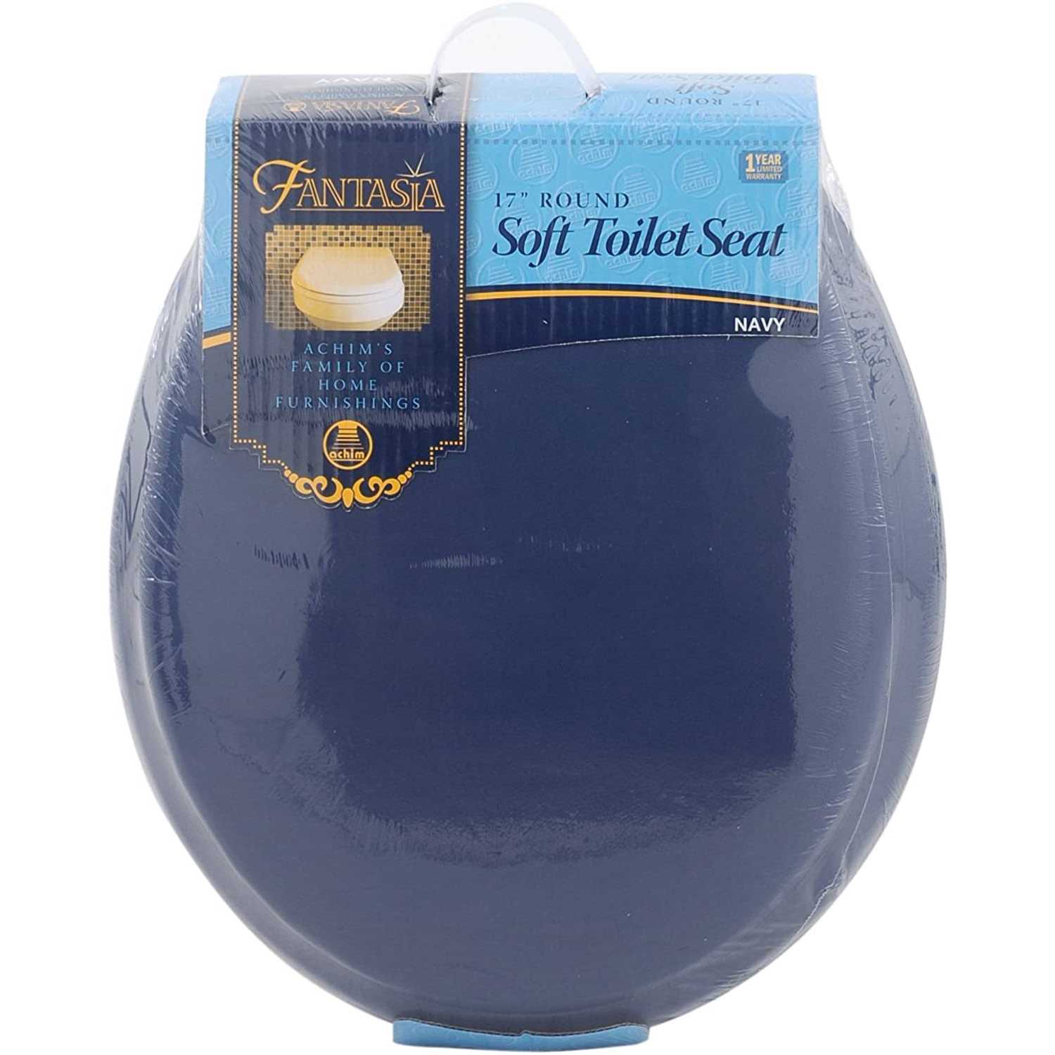 Achim 17-inch Fantasia Standard Toilet Seat - Cheap Fitting