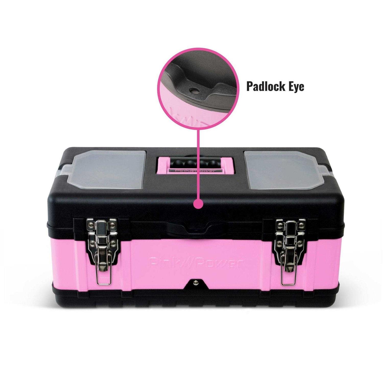 Pink Power Tool Box for Women - Cheap Fitting