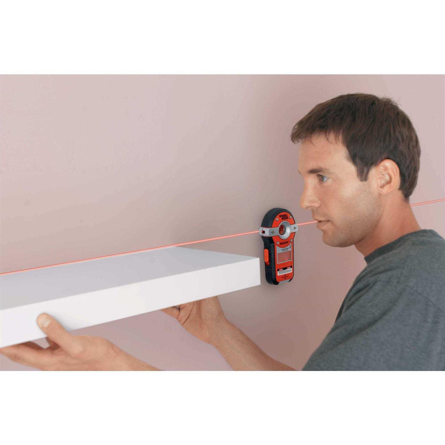 BLACK+DECKER BDL190S Bullseye Auto-Leveling Laser with Stud Sensor - Cheap Fitting