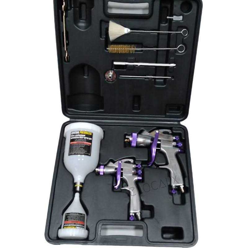 Central Pneumatic Automotive HVLP Air Spray Gun Kit - Cheap Fitting
