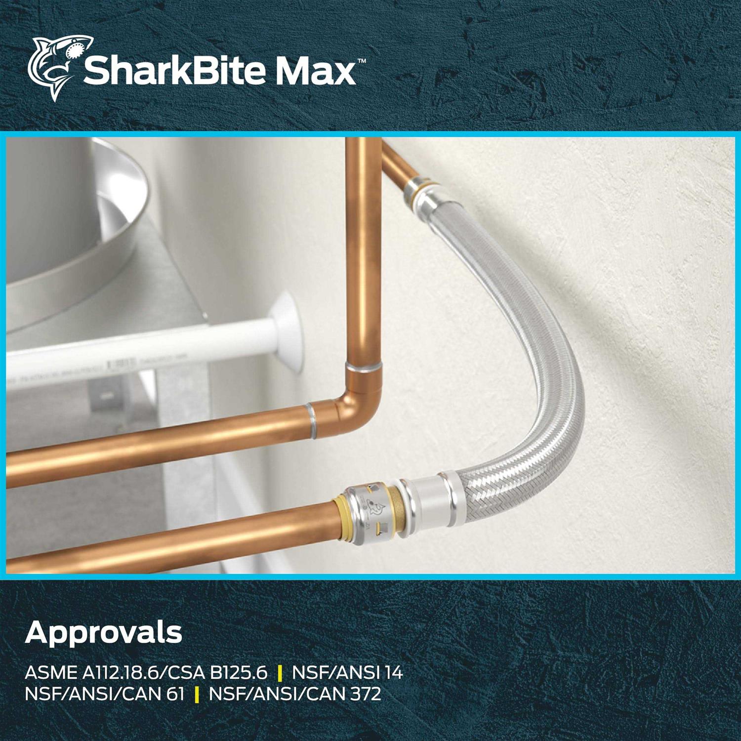 SharkBite Coupling Hose Flexible 1/2 x 1/2 - Cheap Fitting