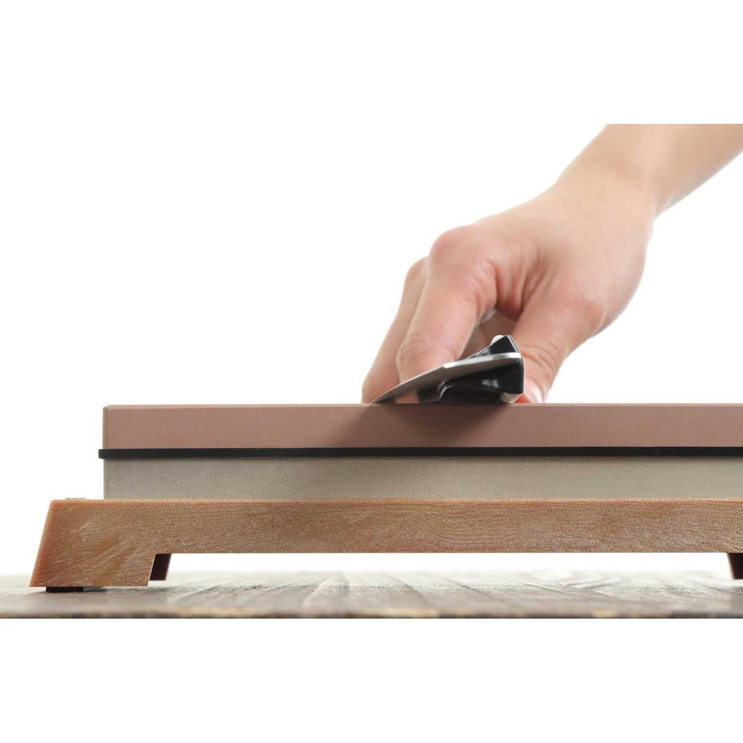 KING Whetstone Starter Set Include 1000/6000 Grit Combination Whetstone made in Japan - Cheap Fitting