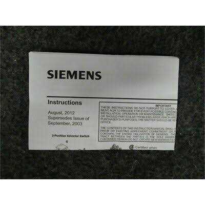 Siemens 49SAS01 - Cheap Fitting