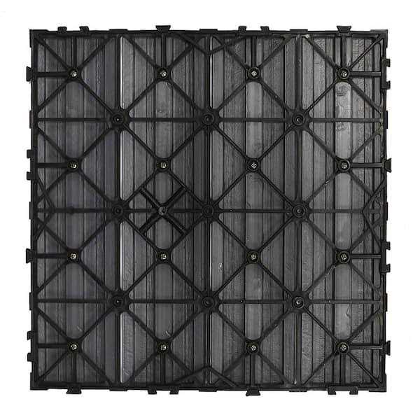 NewTechWood US-QD-ZX-OK UltraShield Naturale Outdoor Composite Quick Deck Tile - Cheap Fitting