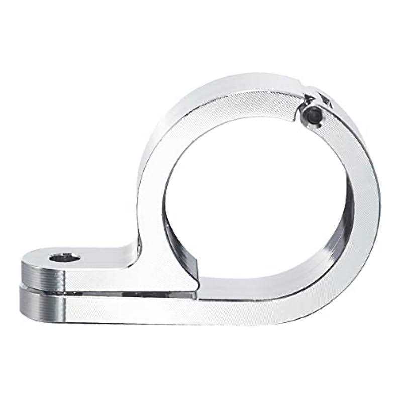 Wowtk 1.25” Handlebar Mount Clamp 32mm Highway bar Handlebar Clock Temperature Gauge Mount Clamp universal fits for Harley Davidson Touring Road - Cheap Fitting