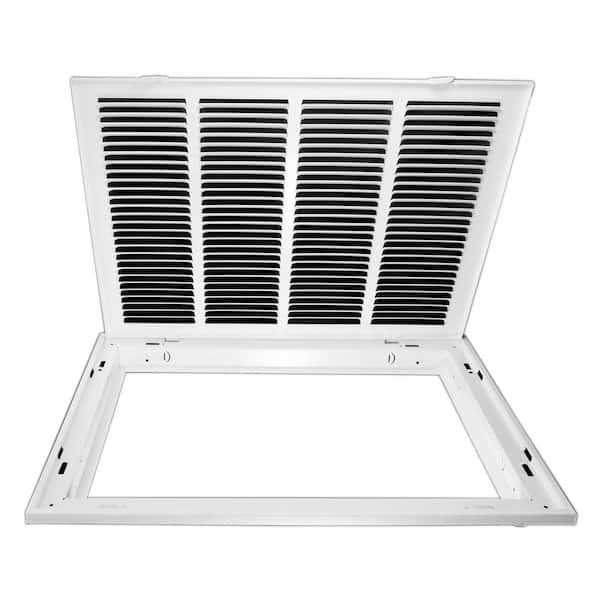 Venti Air 20 in. Wide x 16 in. High Return Air Filter Grille of Steel - Cheap Fitting